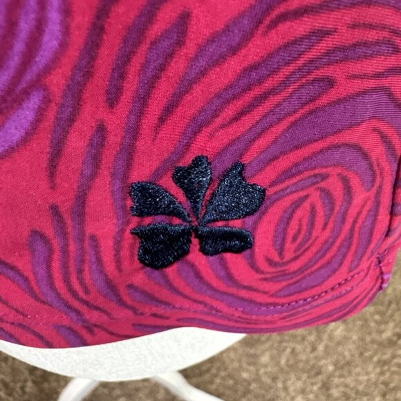 Hapari Women's M 8-10 Tankini Swim Top Attached Non Padded Bra Pink Floral EUC - Picture 4 of 8